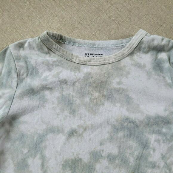 Children's Place Long Sleeve Grey Tie Dye Tee - Picture 3 of 9